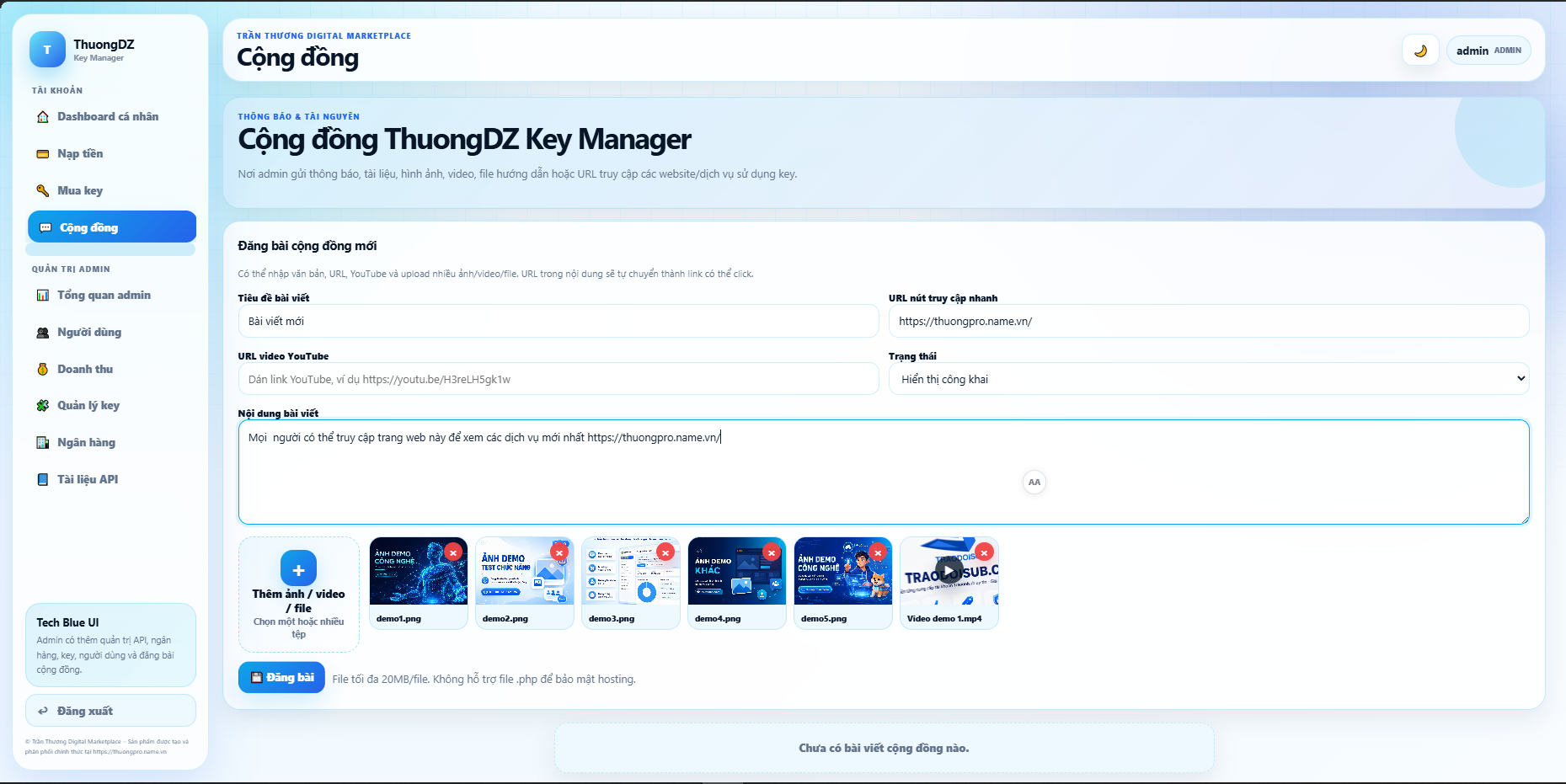 WEB QUẢN LÝ KEY
